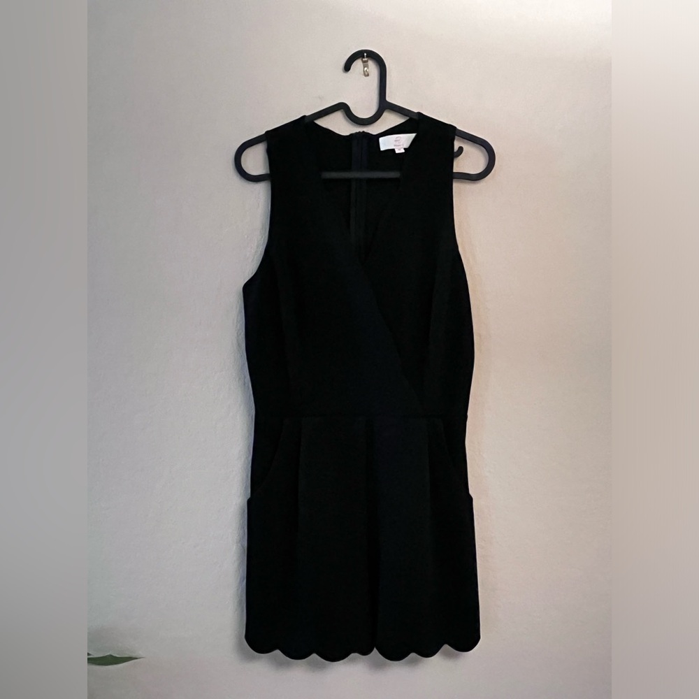 Black Short Romper